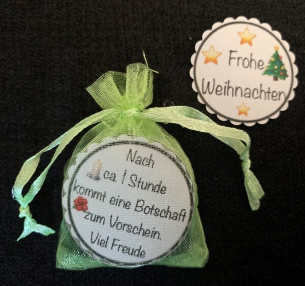 1 Teelicht-Botschaft "Frohe Weihnachten" 29