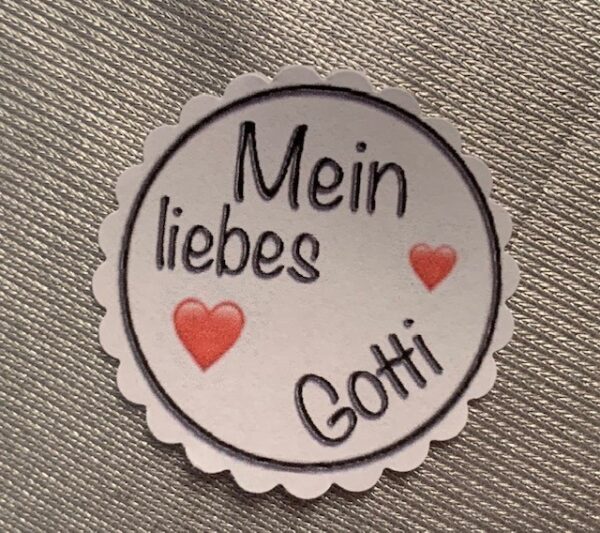 1 Teelicht-Botschaft "Meine liebes Gotti"