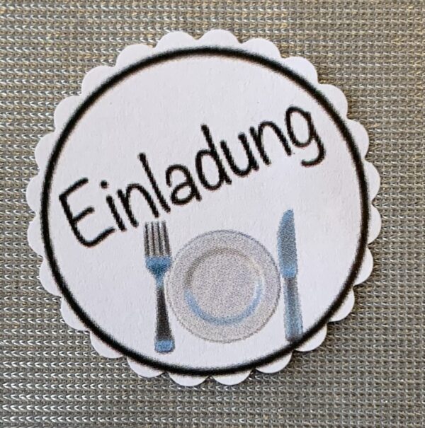 1 Teelicht-Botschaft "Einladung Essen" 145