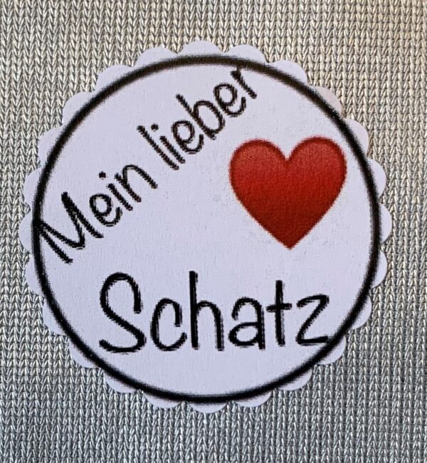 1 Teelicht-Botschaft "Mein lieber Schatz"  76