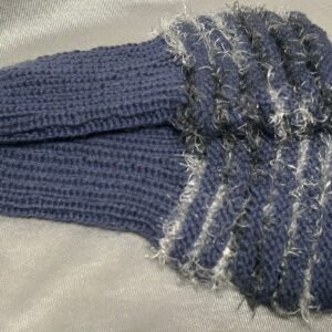 Amedisli / Pulswärmer jeansblau(5)