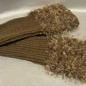 Amedisli / Pulswärmer braun (15)