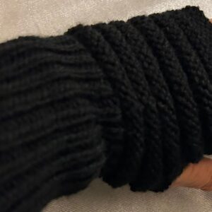 Amedisli / Pulswärmer schwarz