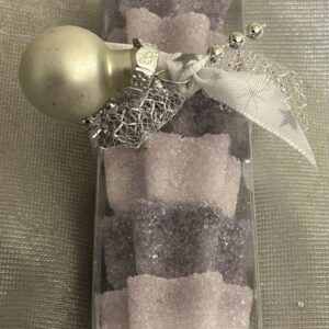 Zuckerstange Sterne klein  - lila/violett 1a/b/c