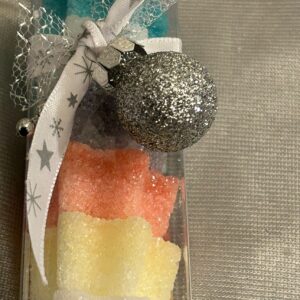 Zuckerstange Sterne klein  - regenbogen 17a,b,c,d,e