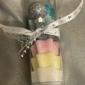 Zuckerstange Sterne klein  - regenbogen 18a,b