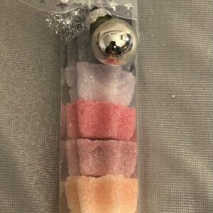 Zuckerstange Sternen gross -  regenbogenfarben 89