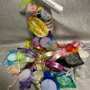 Seelenwärmer 20 Zauberkerzli (Teelicht -Botschaften) Oster-Eier