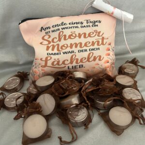 Seelenwärmer 20 Teelicht - Botschafte Schöner Moment