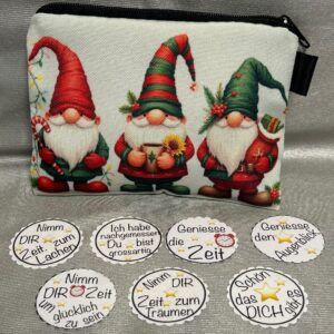 Guet-tue Säckli mit 7 Zauberkerzli *Wichtel Weihnachten*